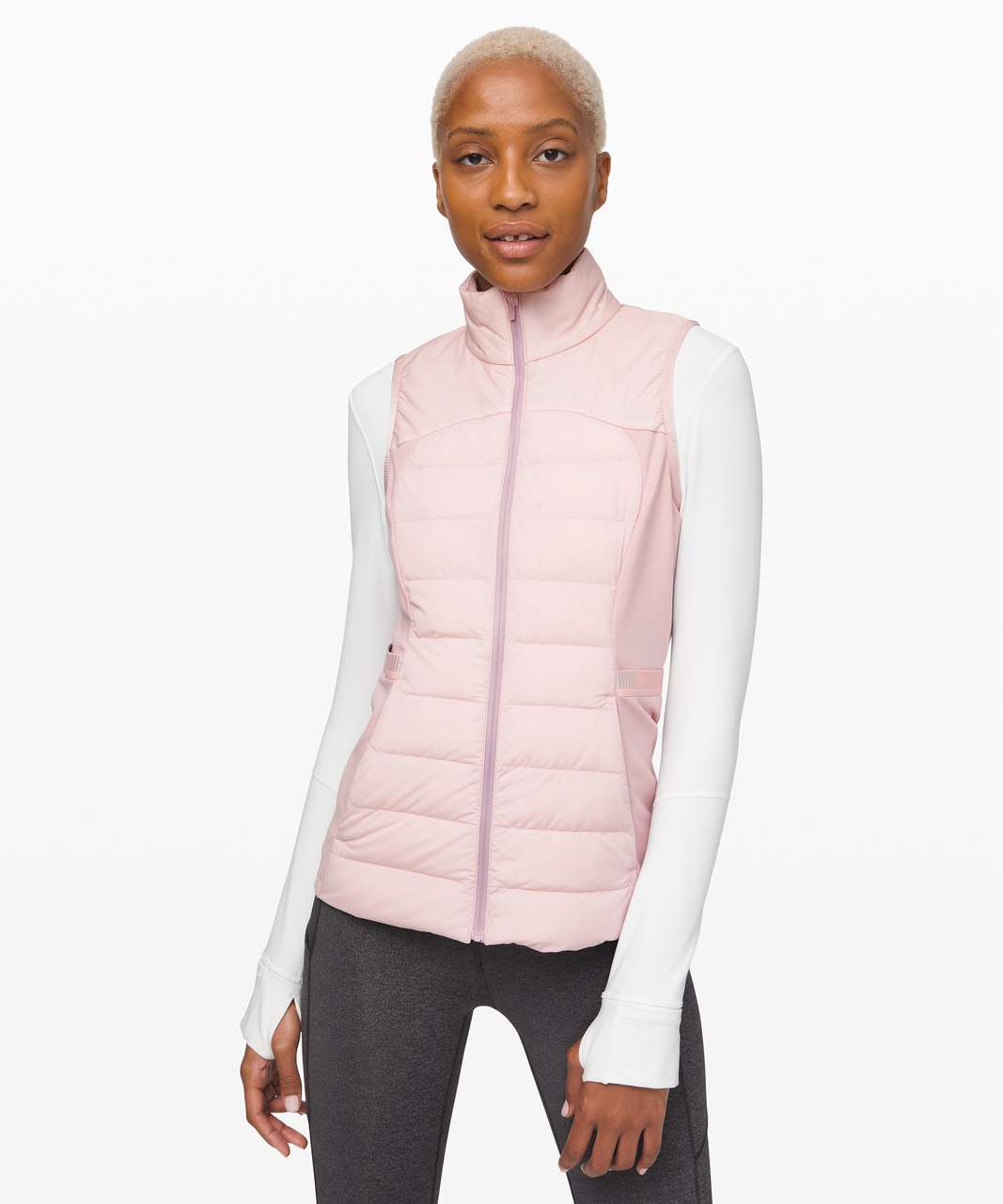 NWT- Lululemon Women's Down For It All Jacket Porcelain Pink sz.6