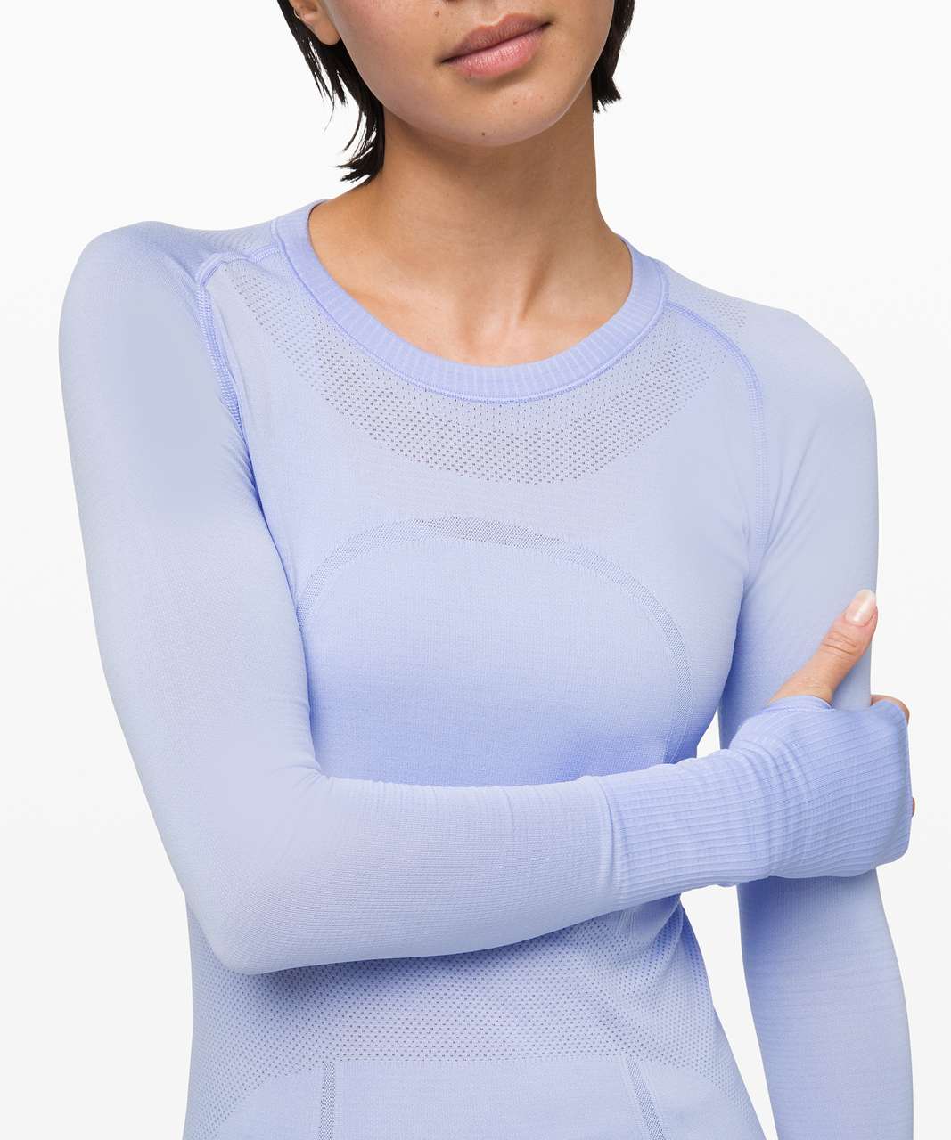 Lululemon Swiftly Tech Long Sleeve Crew - Lavender Dusk / Lavender Dusk