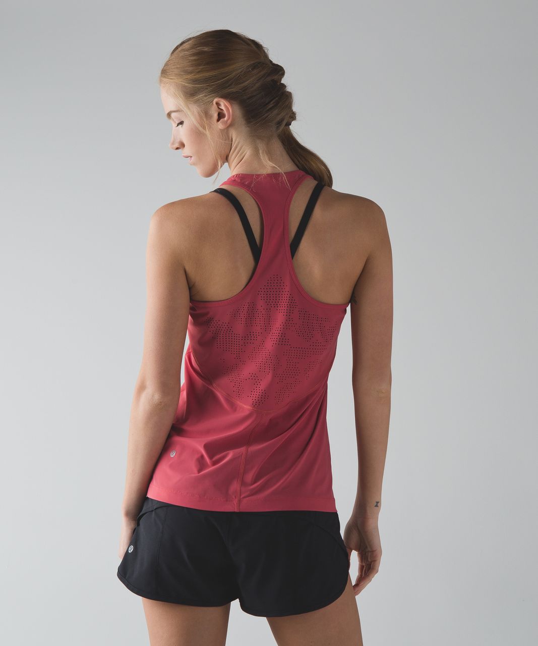 Lululemon Cool Racerback (Lace) - Fireside Red - lulu fanatics