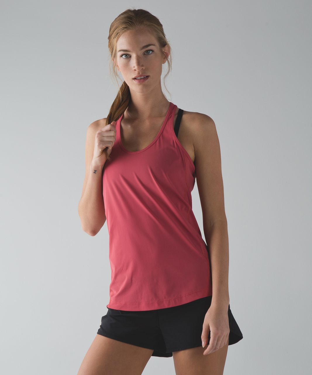 Lululemon Cool Racerback (Lace) - Fireside Red