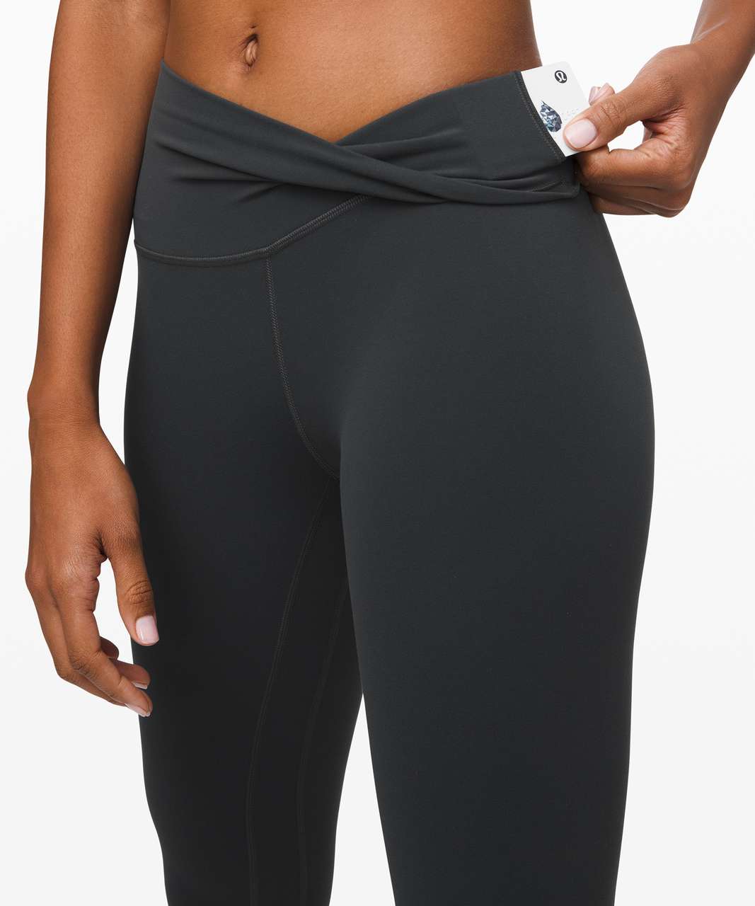 Buy LULULEMON Align Crop 21 Black, 4 Online Palestine