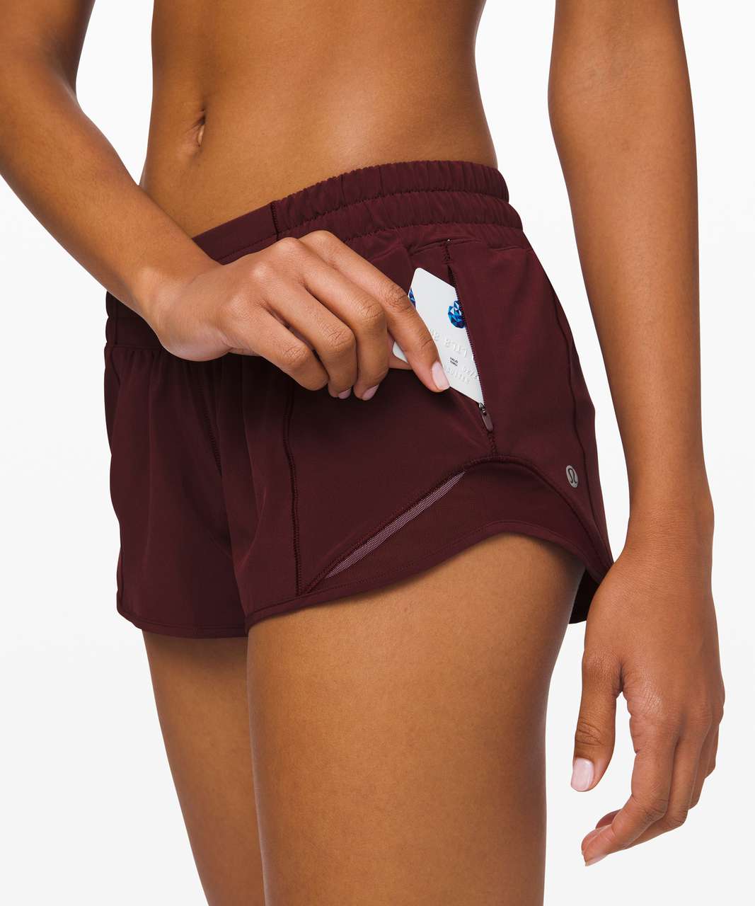 Lululemon Hotty Hot Short II *2.5" - Garnet