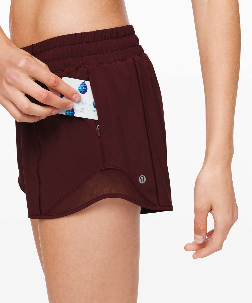 Lululemon Hotty Hot Short II *Long 4" - Garnet