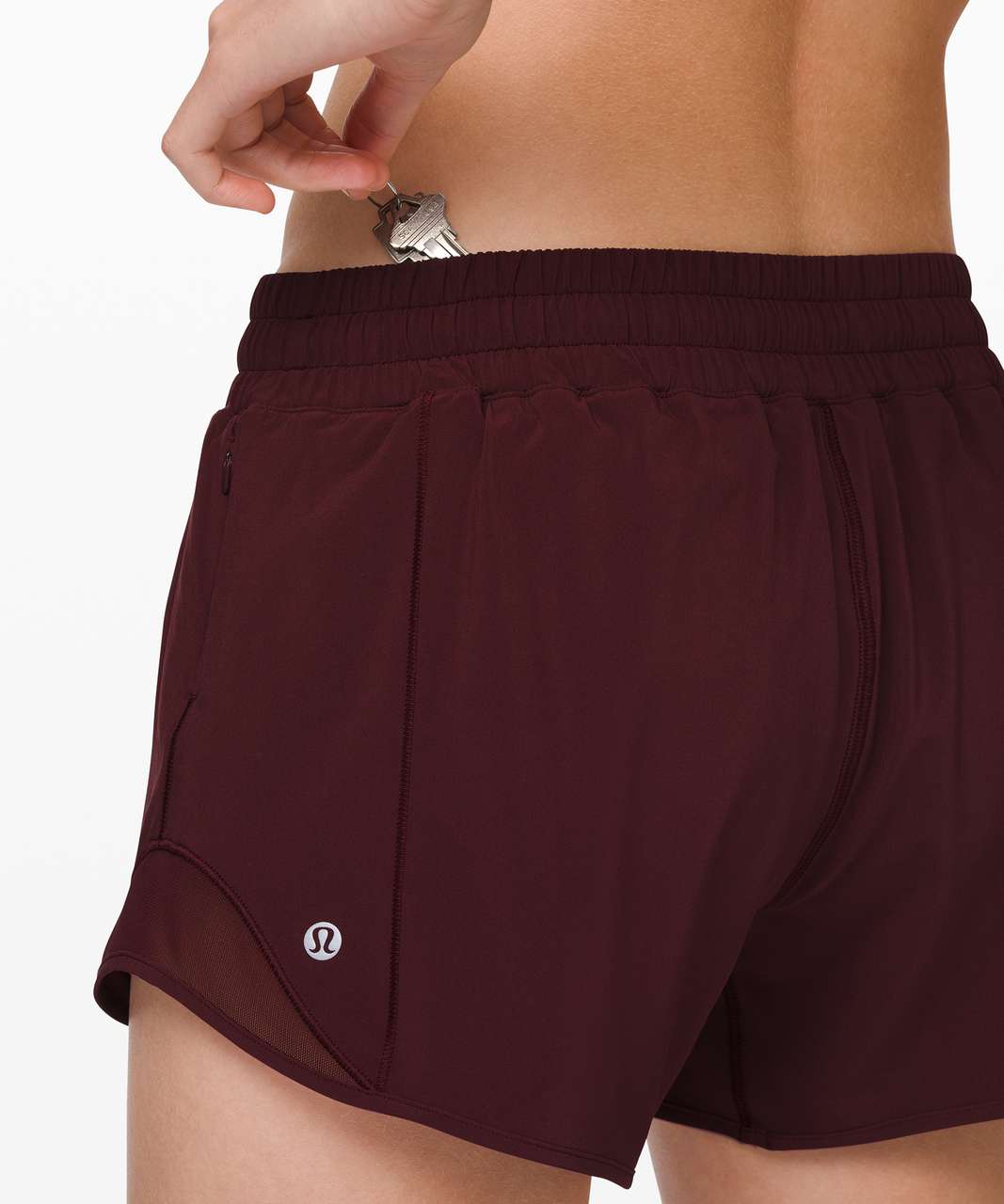 Lululemon Hotty Hot Short II *Long 4" - Garnet