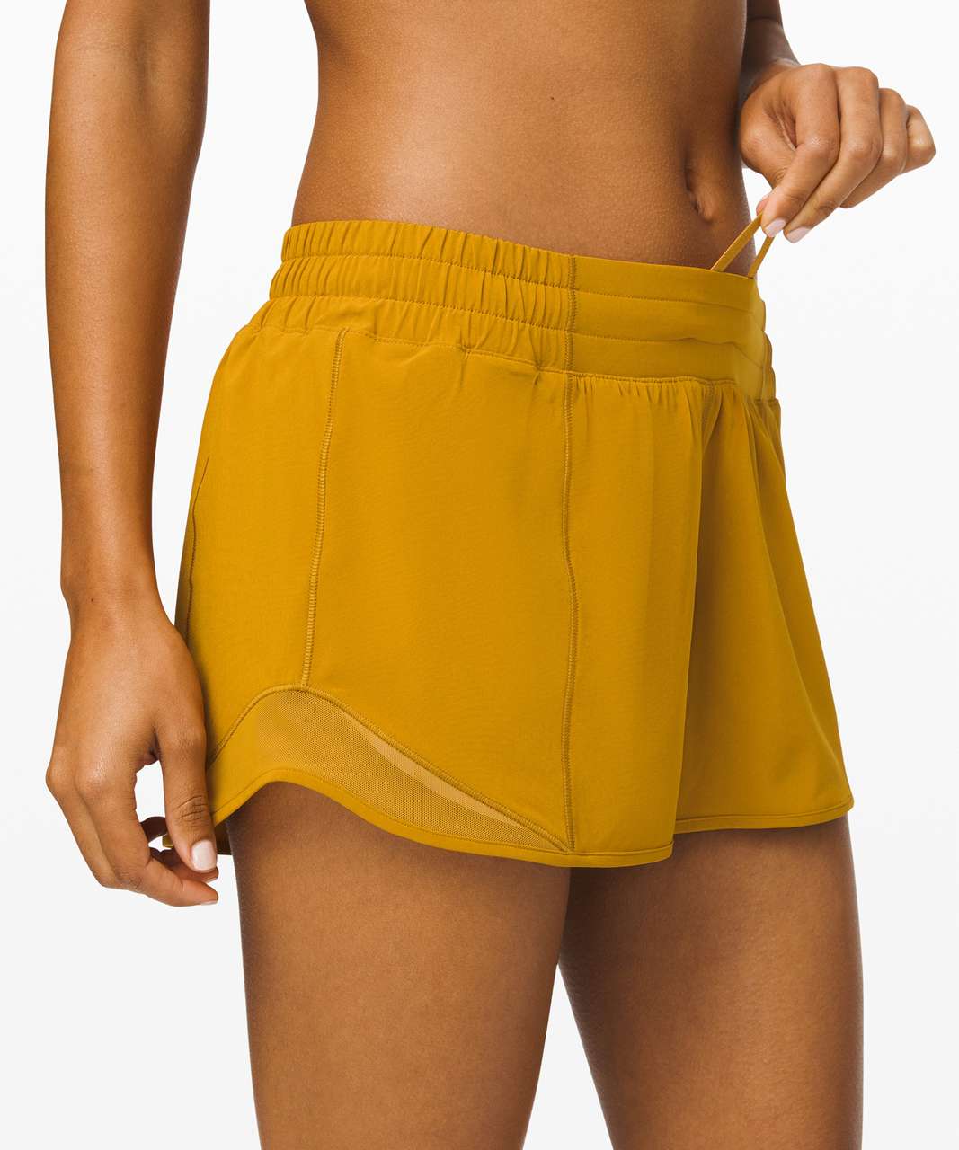 Lululemon Hotty Hot Short II *Long 4" - Fools Gold