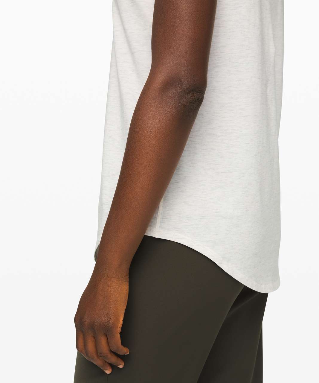 Lululemon Love Crew III - Heathered Dove Grey