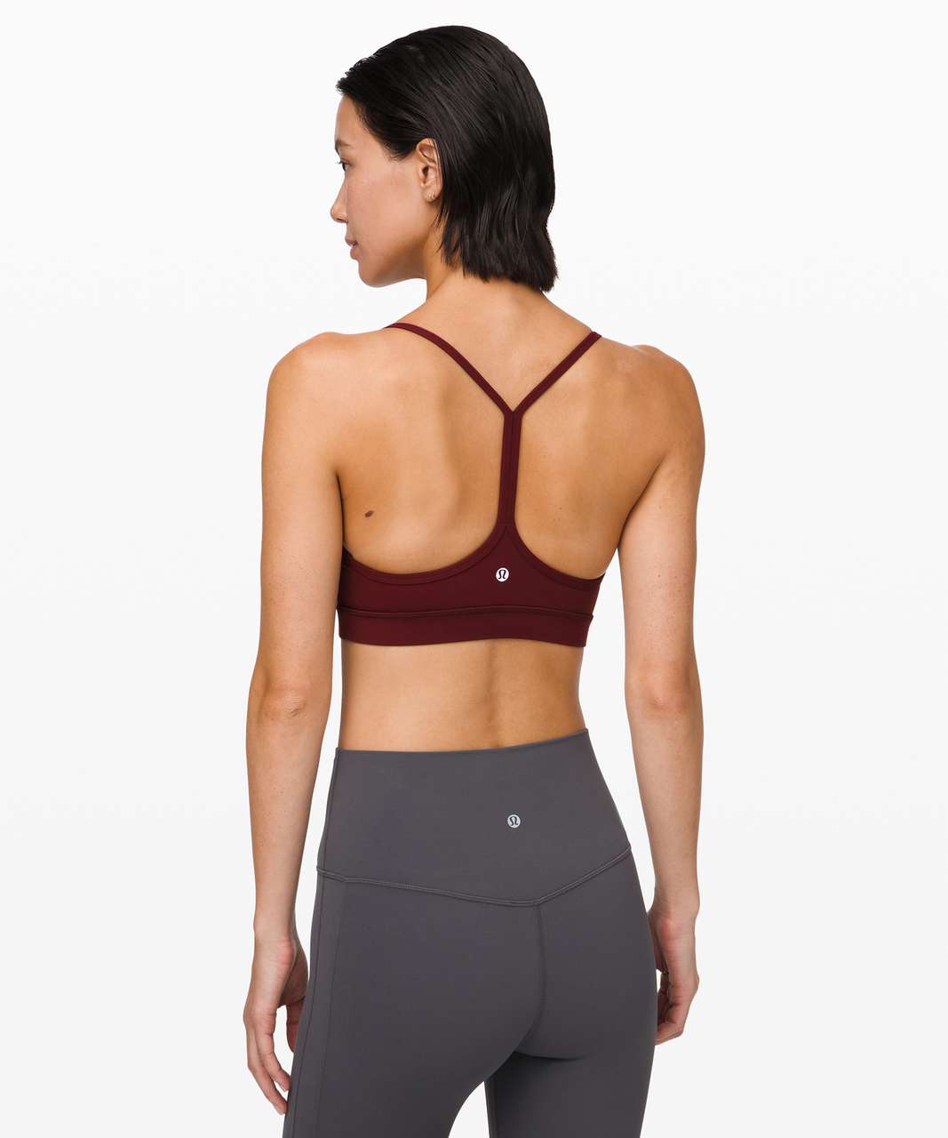 Lululemon Flow Y Bra *Nulu - Garnet