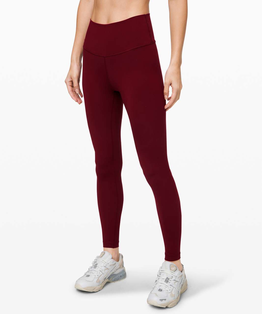 Lululemon Wunder Under High-Rise Tight 28" *Brushed Full-On Luxtreme - Deep Rouge