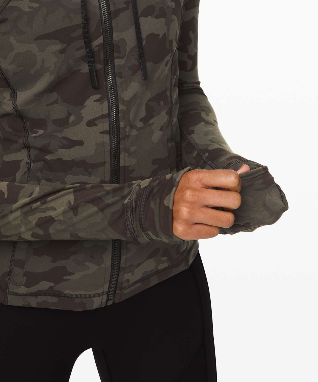 NWT LULULEMON HOODED Define Jacket Nulu~size:6~Incognito Camo