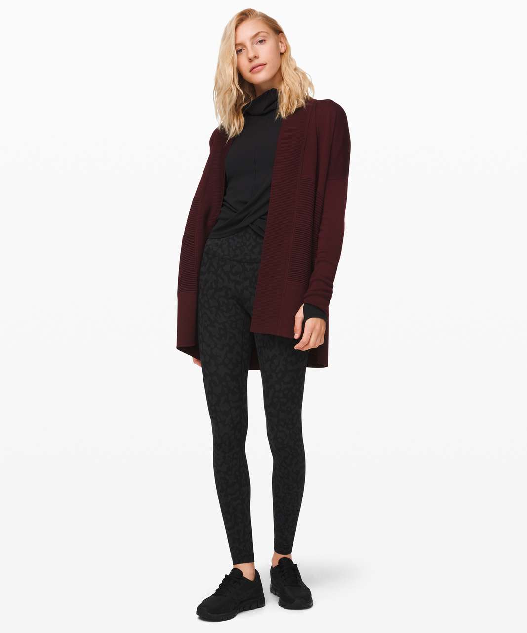 Lululemon Sit In Lotus Wrap II - Garnet