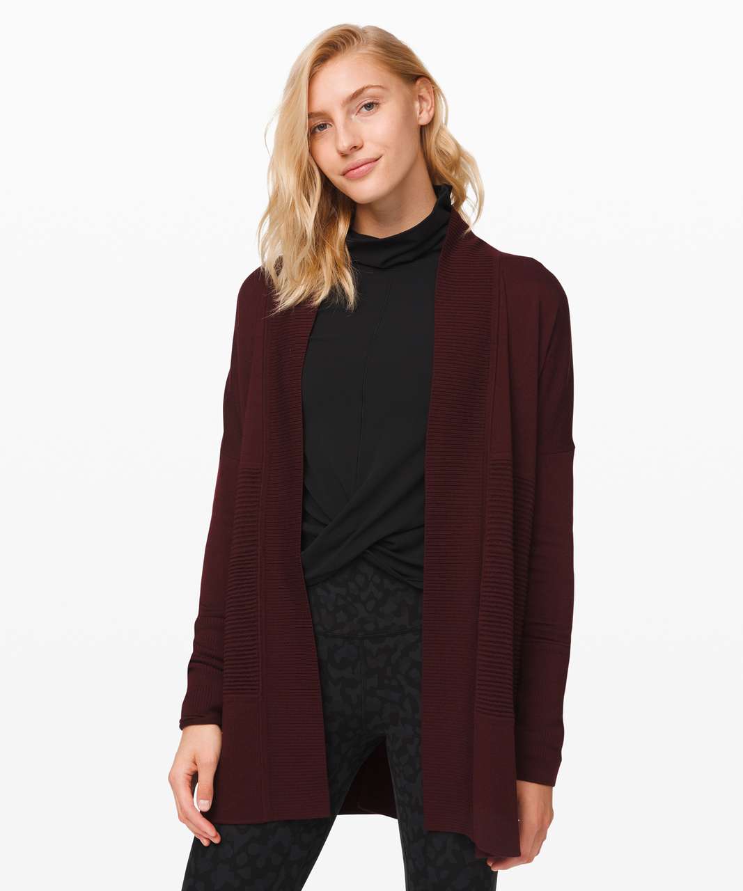 Lululemon Sit In Lotus Wrap II - Garnet