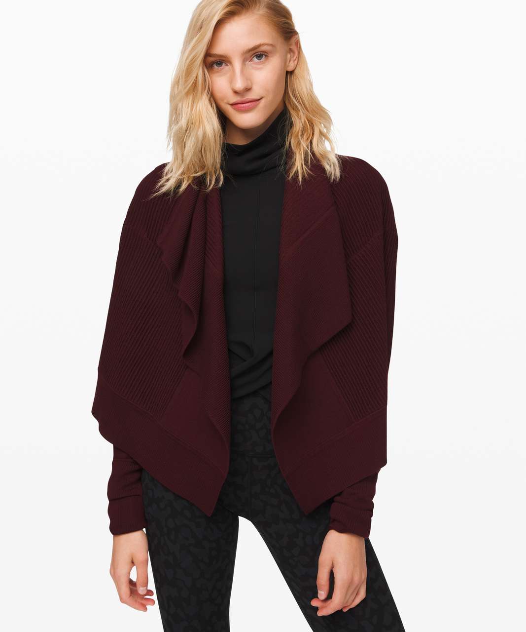 Lululemon Sit In Lotus Wrap II - Garnet