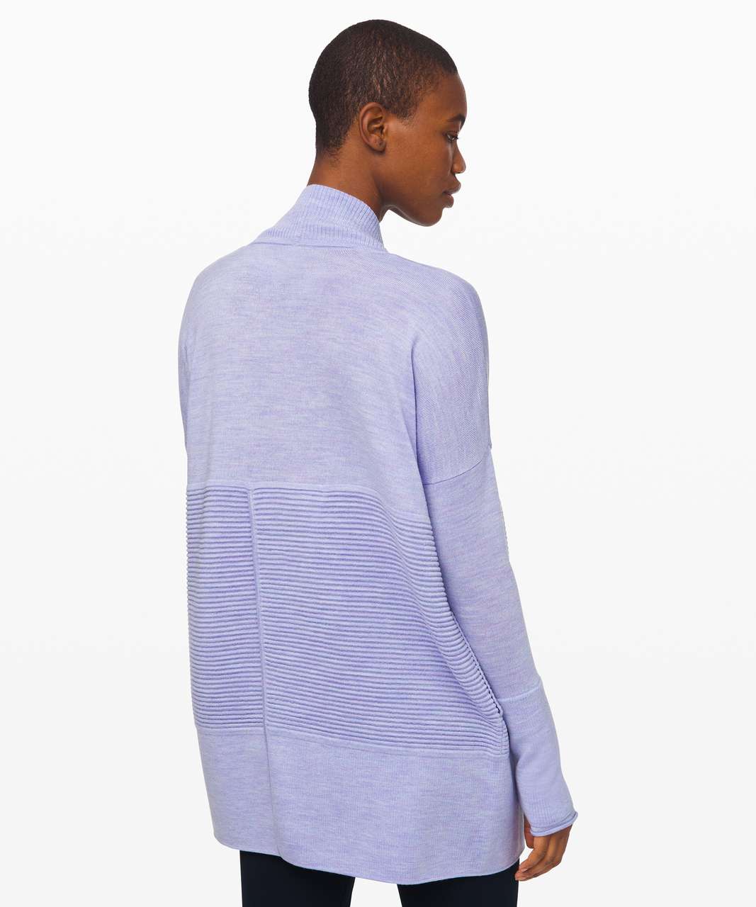 Lululemon Sit In Lotus Wrap II - Heathered Lavender Dusk