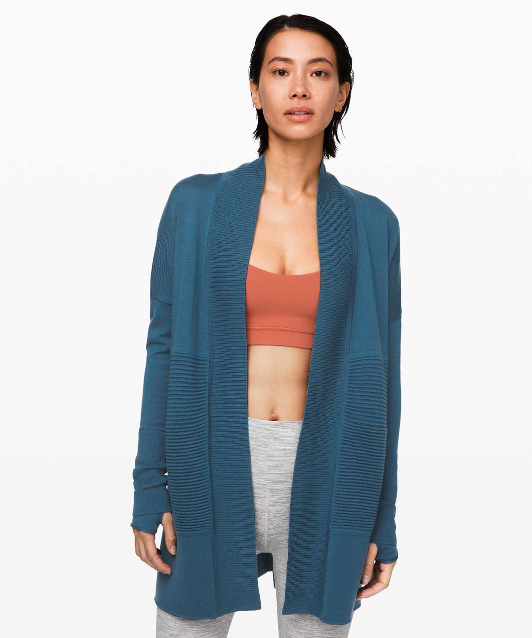 Lululemon Sit In Lotus Wrap II - Petrol Blue