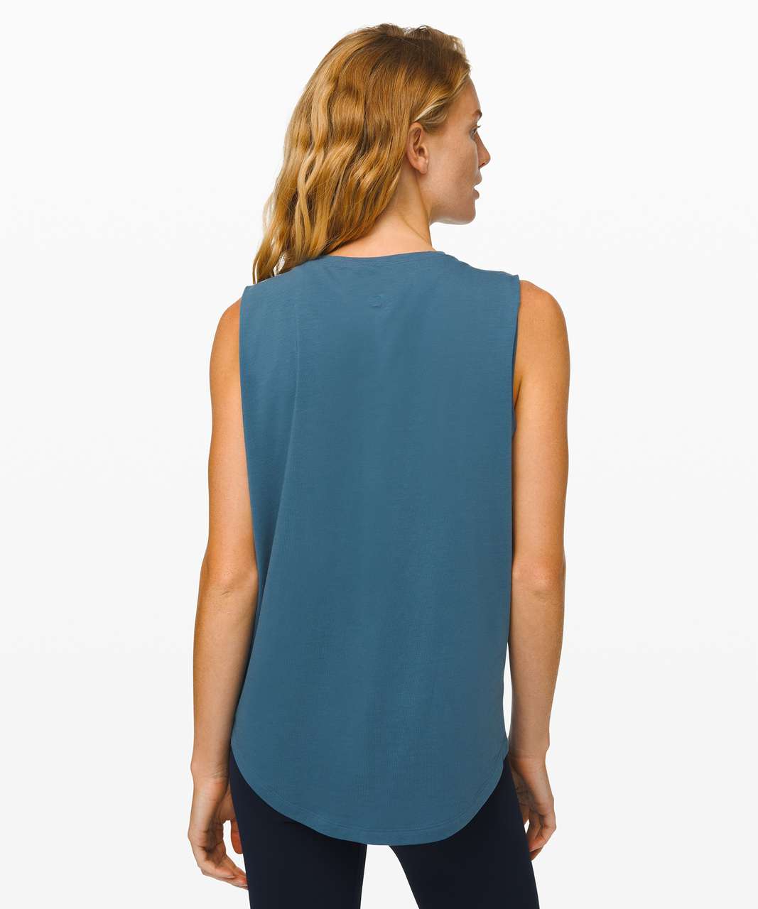 Lululemon Brunswick Muscle Tank - Petrol Blue