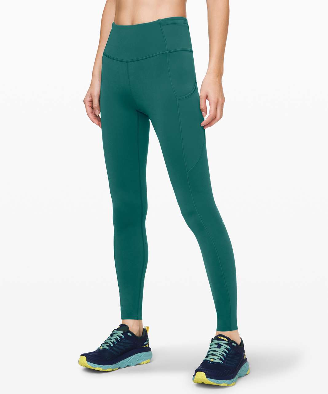 Lululemon Fast & Free Full Length Tight *Nulux 28 - Nocturnal Teal - lulu  fanatics