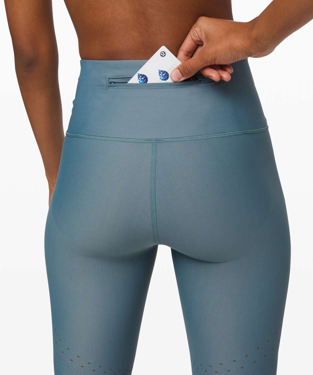 Lululemon Zoned In Tight 27” *Envelope Pocket - Blue Cast - lulu