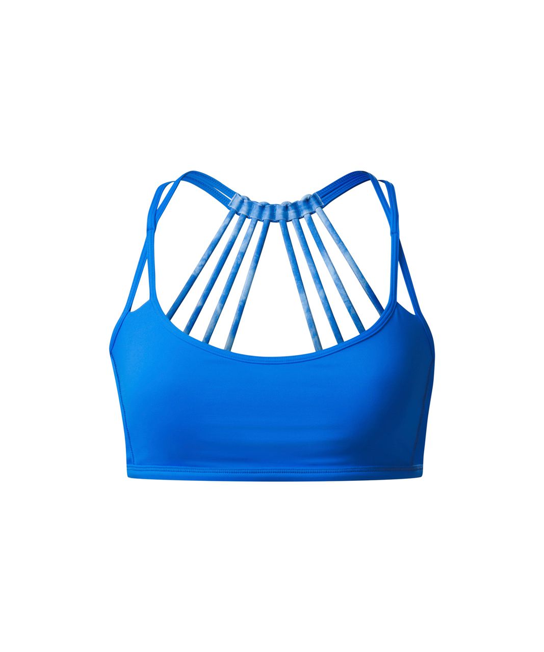 Lululemon Lighten Up Bra - Pipe Dream Blue / Mini Tidal Trip Pipe Dream Blue