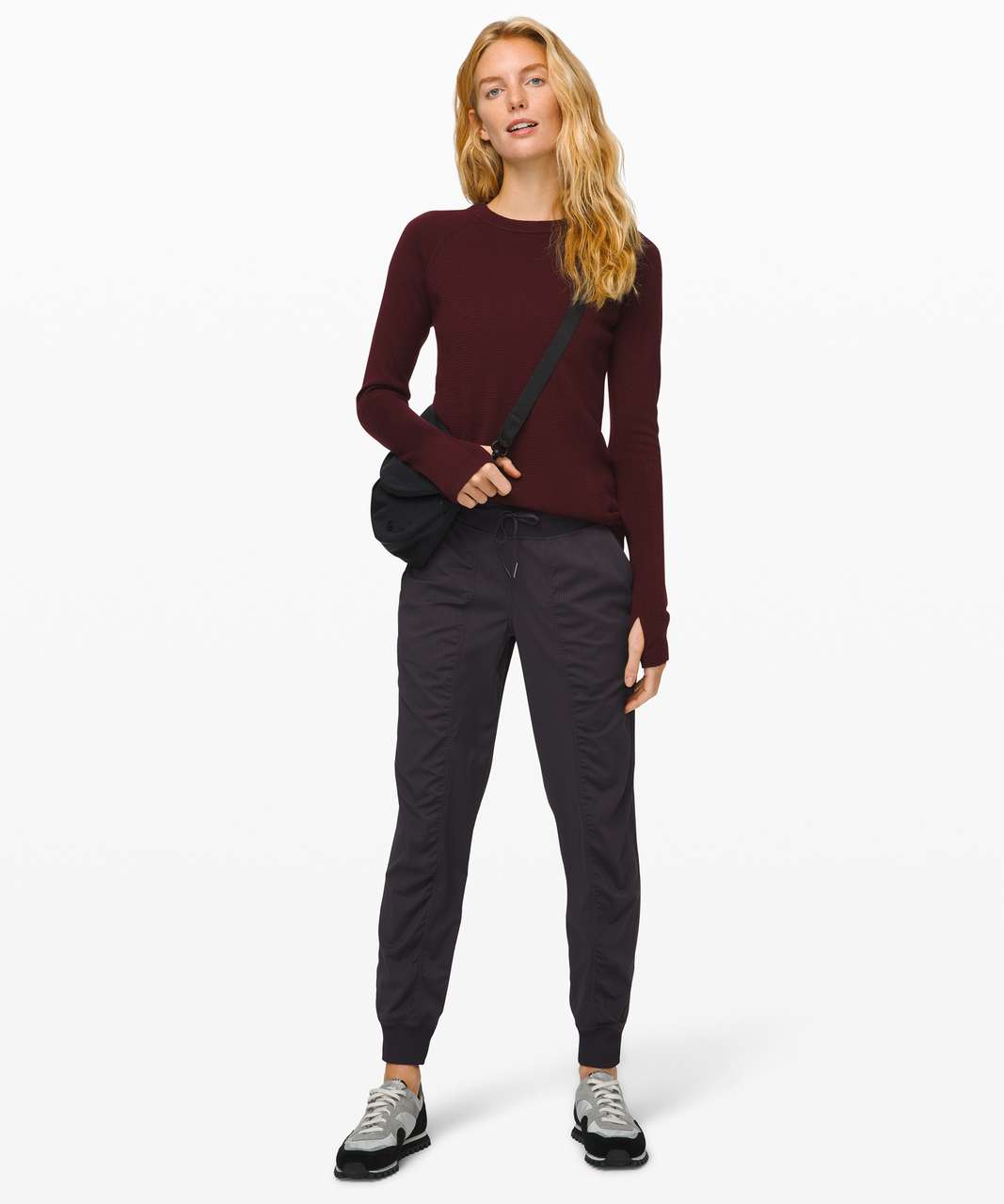 Lululemon Sit In Lotus Sweater - Garnet