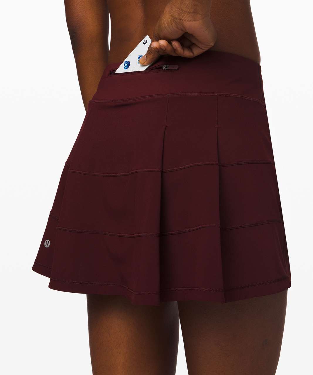 Lululemon Pace Rival Skirt (Tall) *4-way Stretch 15" - Garnet