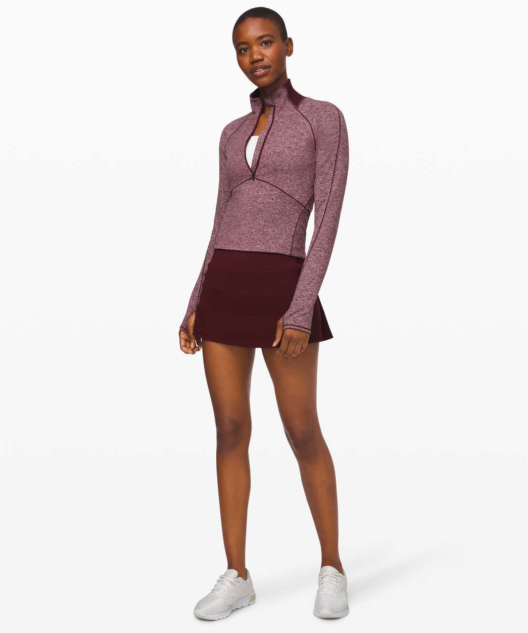 Lululemon Pace Rival Skirt (Regular) *4-way Stretch 13" - Garnet