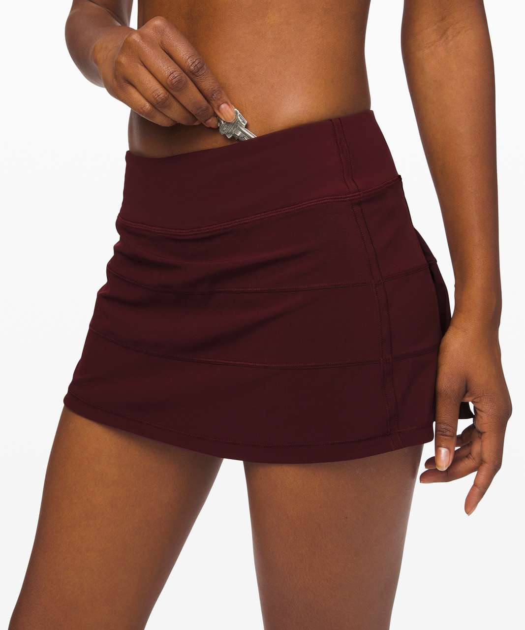 Lululemon Pace Rival Skirt (Regular) *4-way Stretch 13" - Garnet