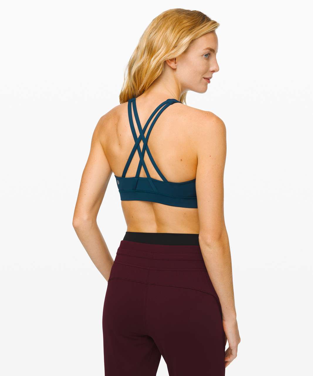 Lululemon Energy Bra *High Neck - Night Diver