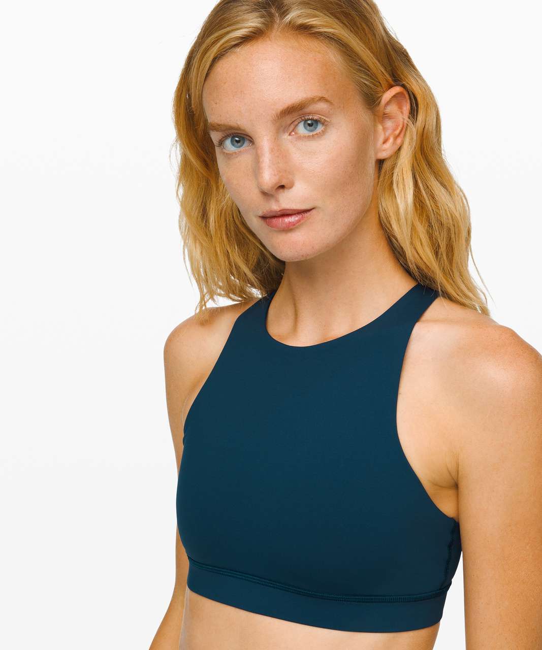 Lululemon Energy Bra *High Neck - Night Diver