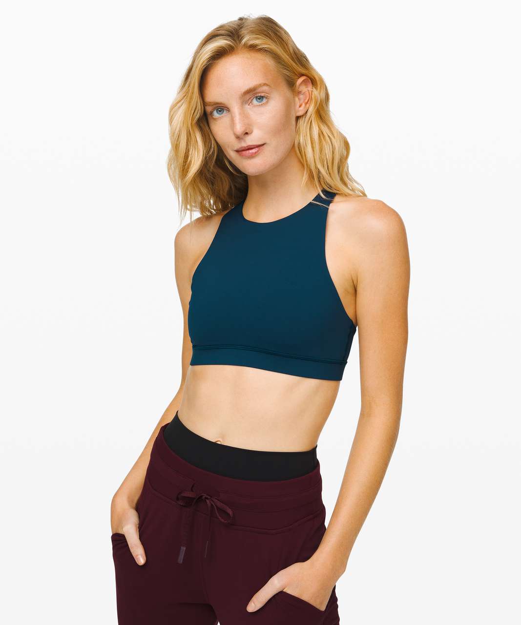 Lululemon Energy Bra *High Support, B–DDD Cups - Gold Spice - lulu fanatics