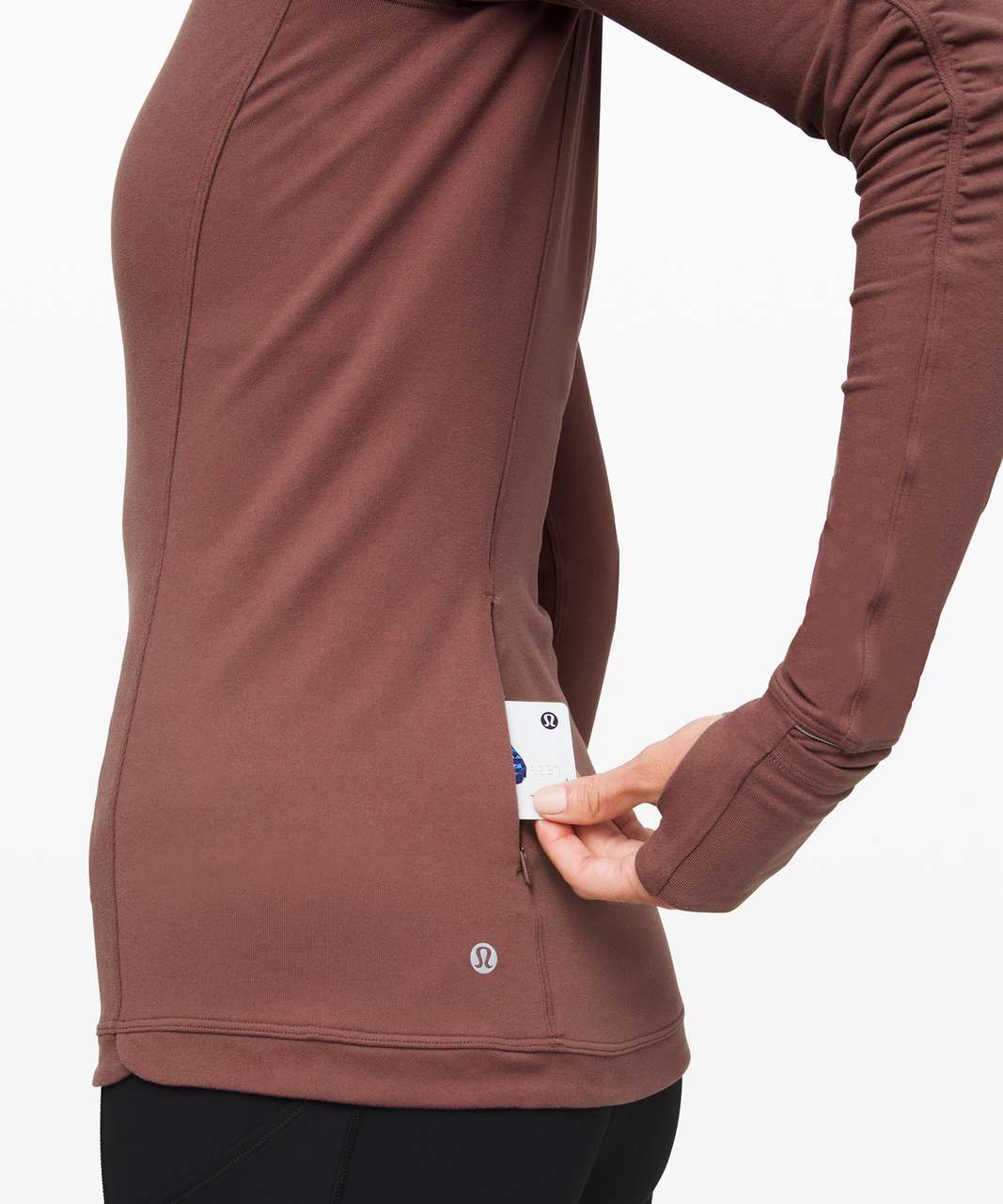 Lululemon Runderful Long Sleeve - Antique Bark