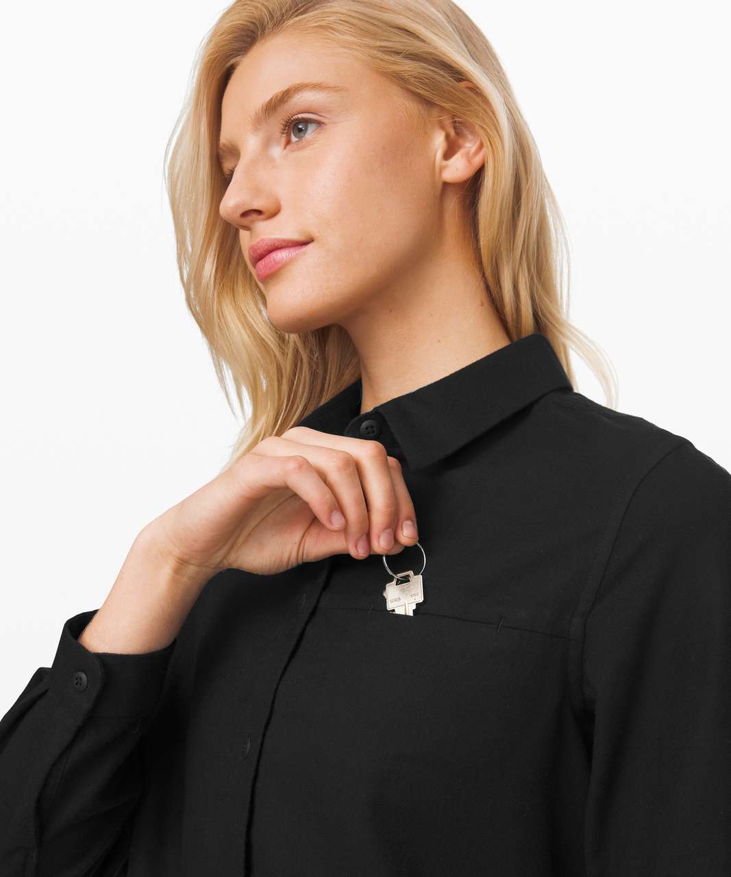 Lululemon Full Day Ahead Shirt - Black / Black