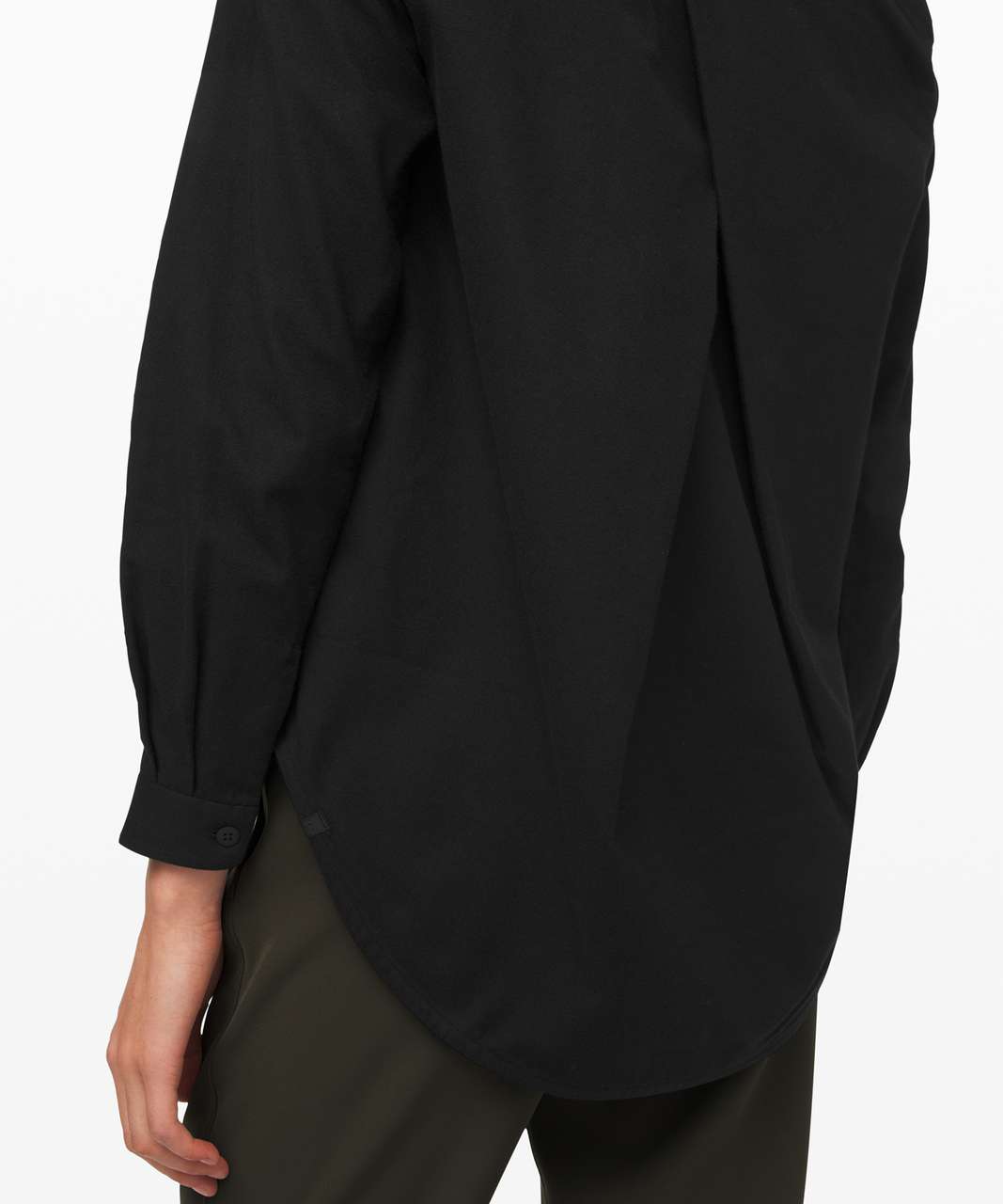 Lululemon Full Day Ahead Shirt - Black / Black