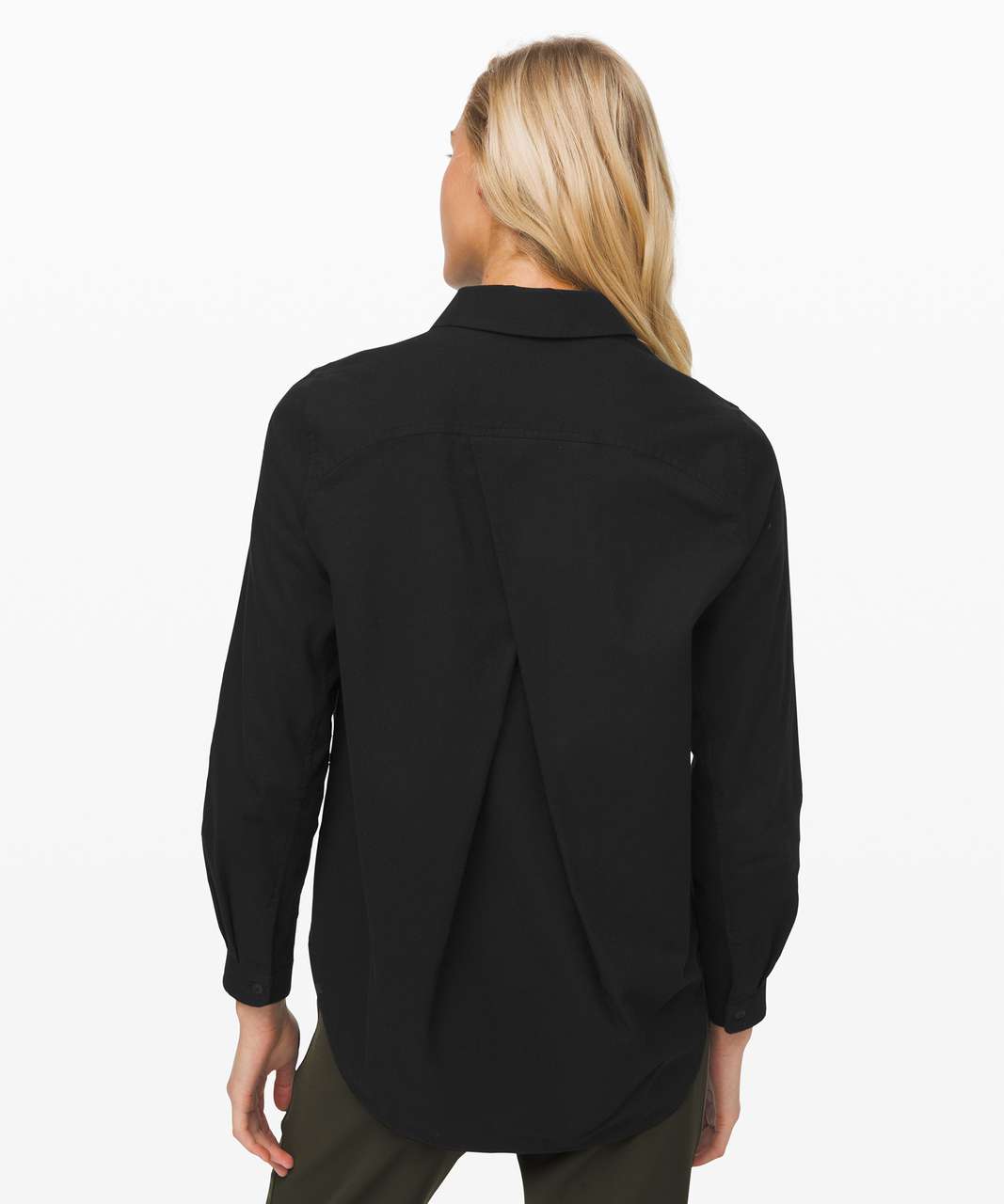 Lululemon Full Day Ahead Shirt - Black / Black