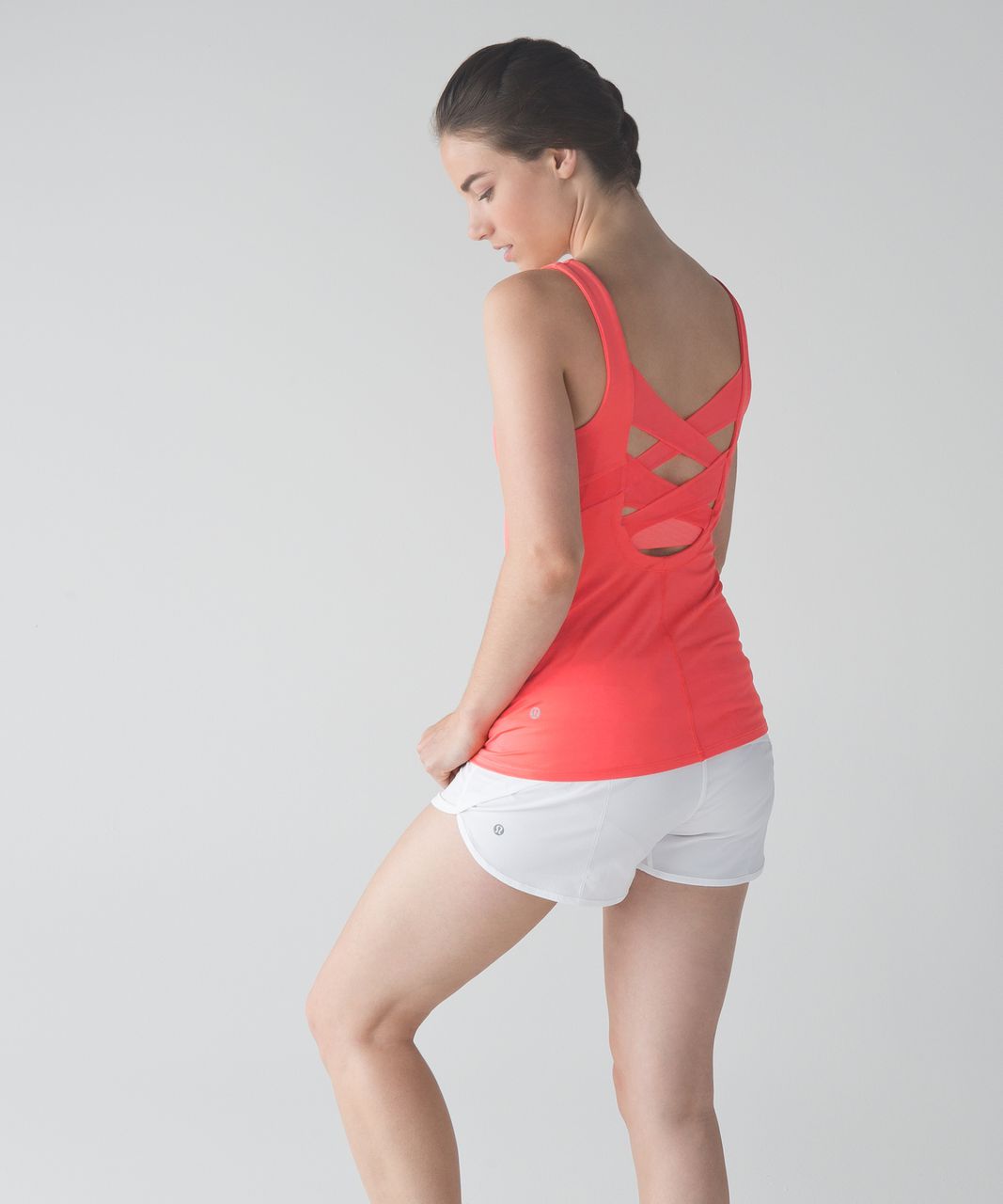 Lululemon Rise and Flow Tank - Cape Red