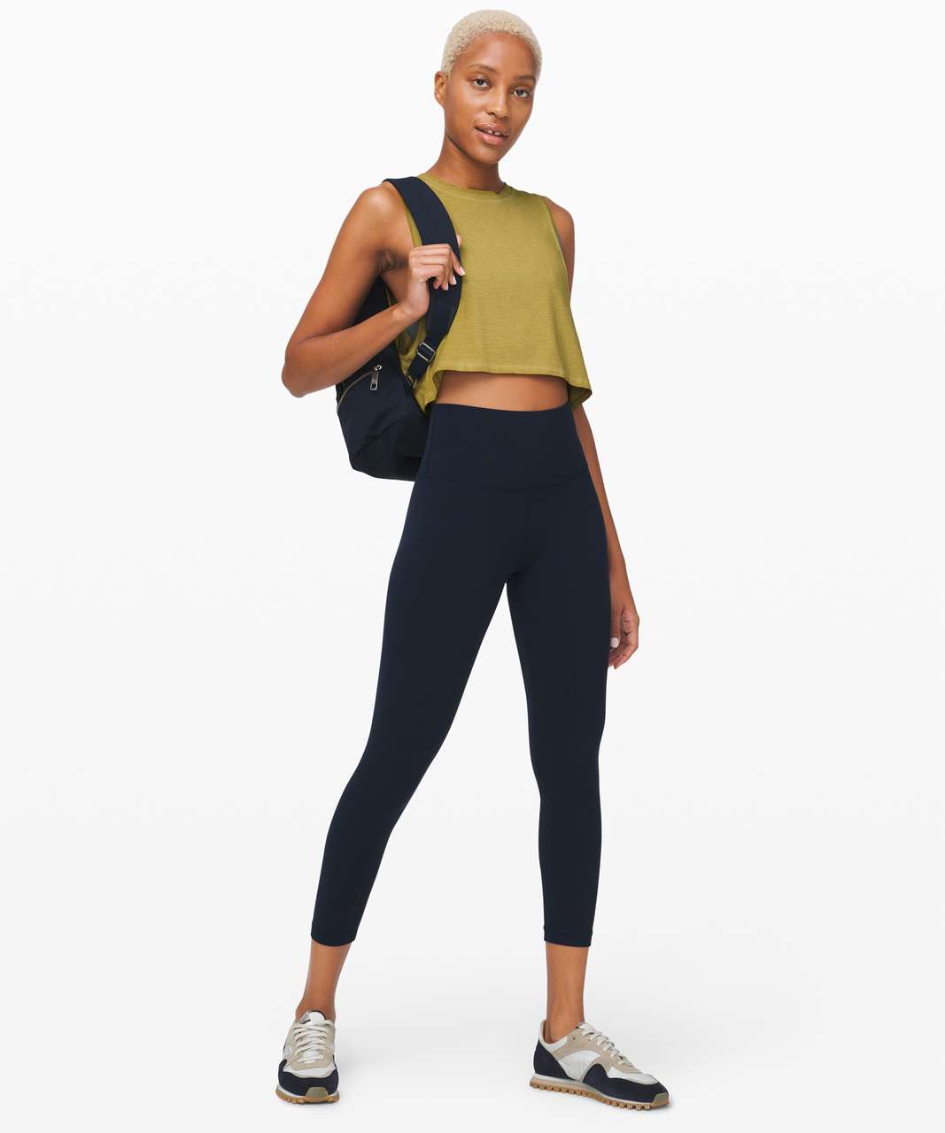 Lululemon For Love Crop - Black - lulu fanatics