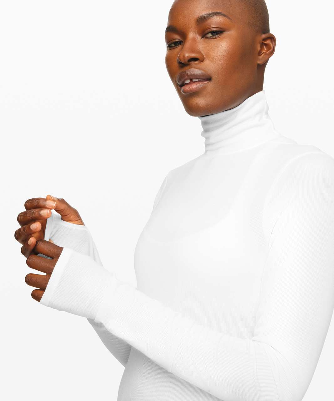 Lululemon Full Day Ahead Turtleneck - White