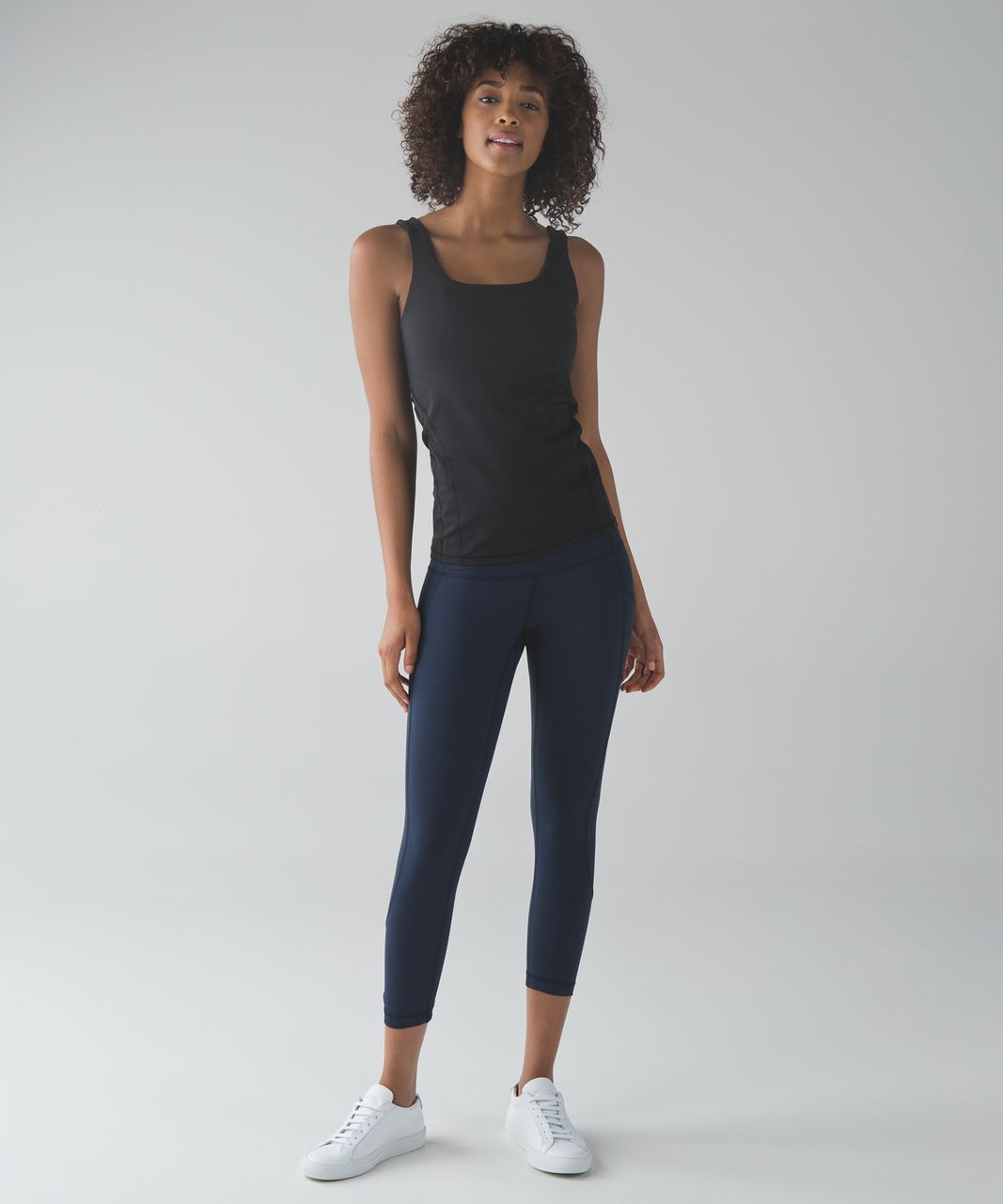 Lululemon Rise and Flow Tank - Black - lulu fanatics