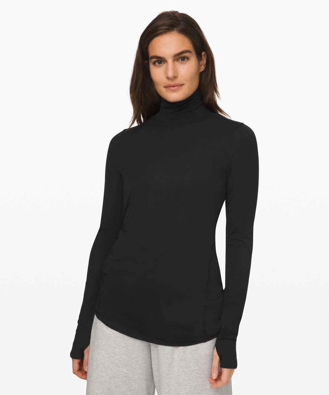 Black Sweater Top - Short Sleeve Sweater Top - Turtleneck Top - Lulus