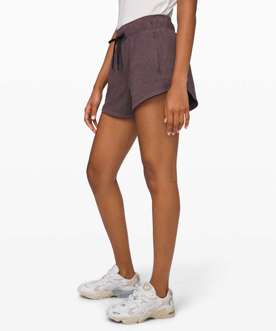 Lululemon Inner Glow 3” Short Heathered Core Medium Grey Modal