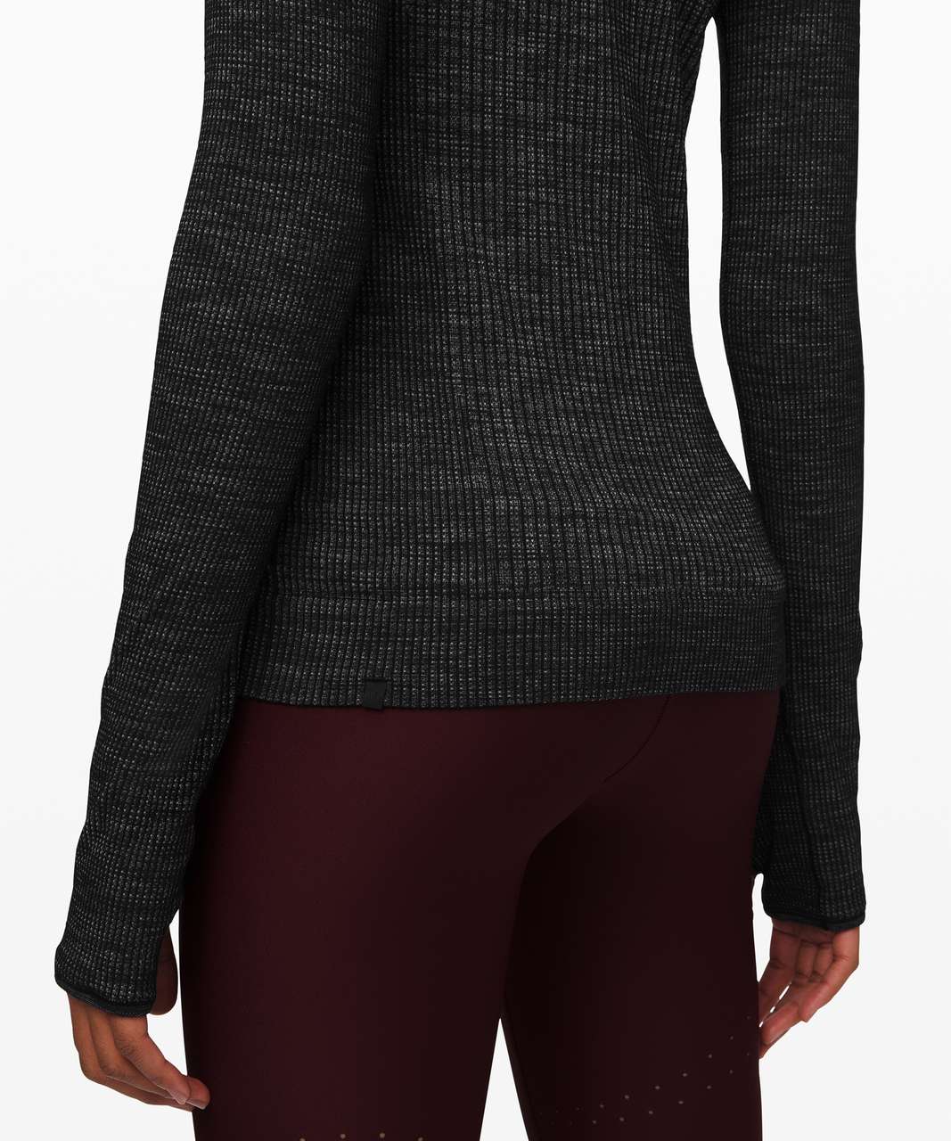 Lululemon Swiftly Wool Pullover - Black / White