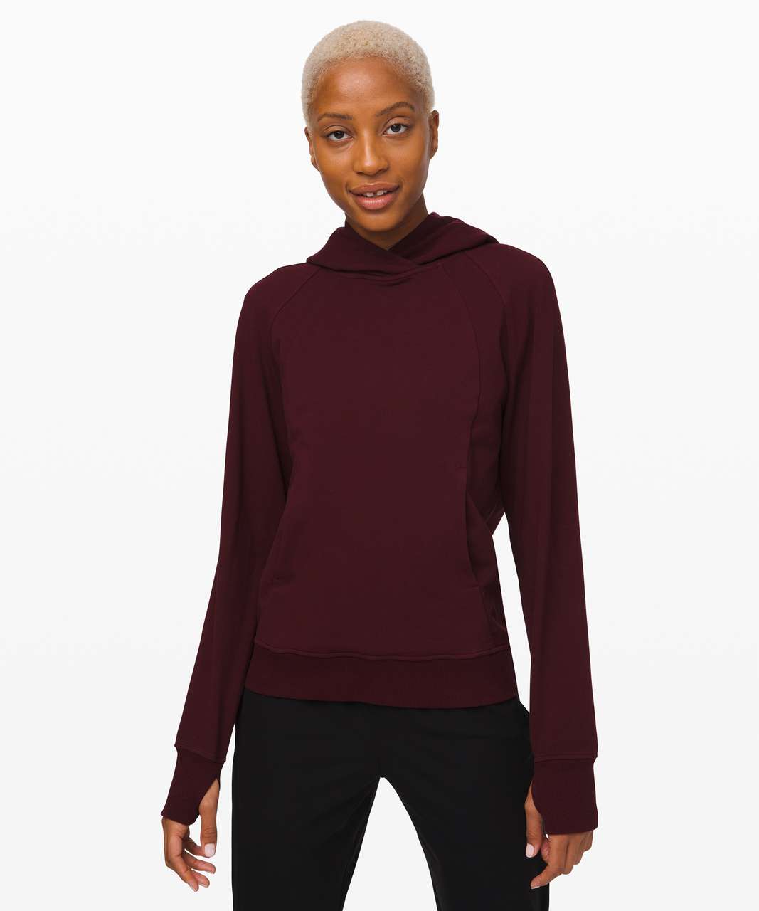 Lululemon Scuba Pullover - Garnet - lulu fanatics