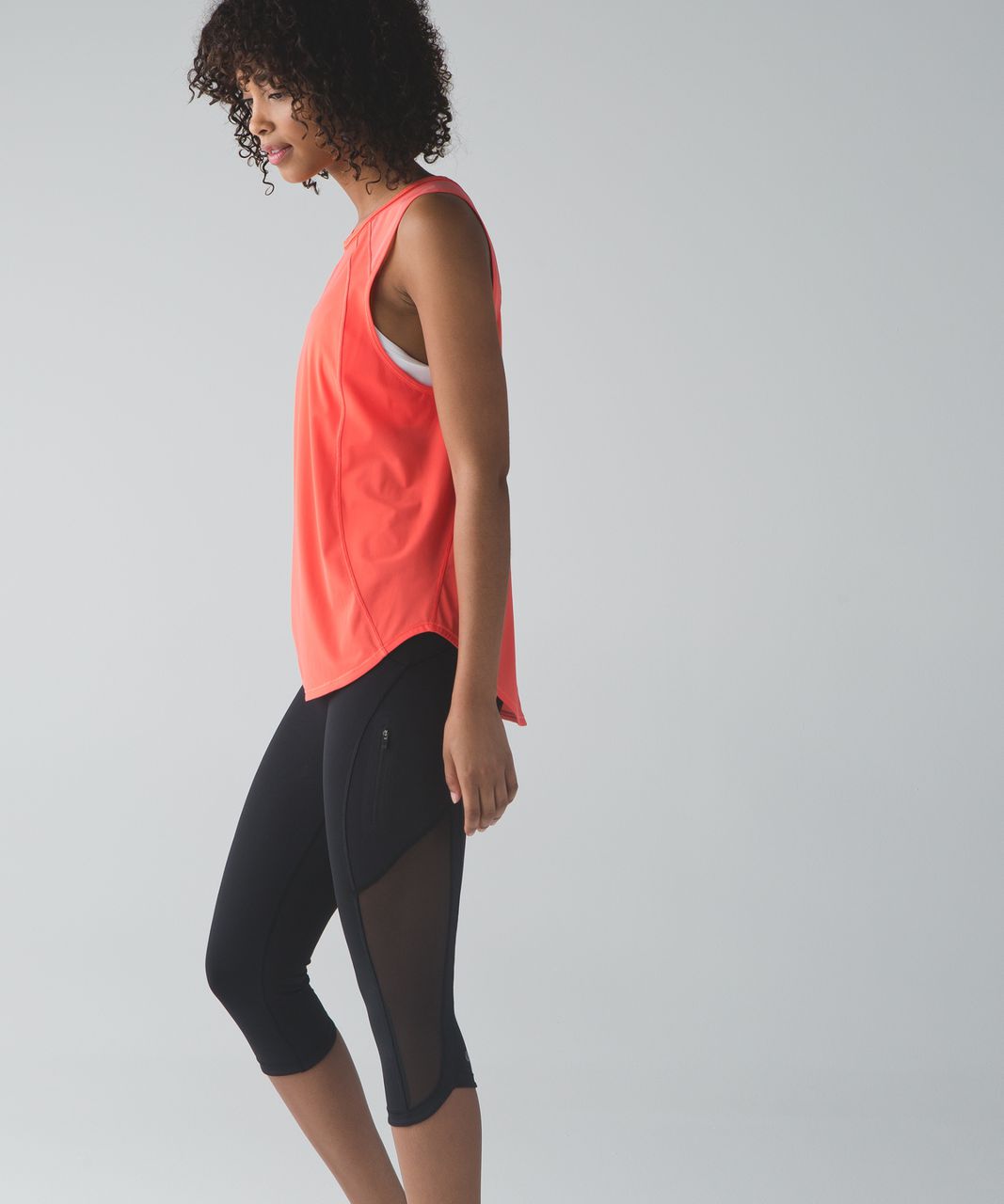 Lululemon Sculpt Tank - Cape Red