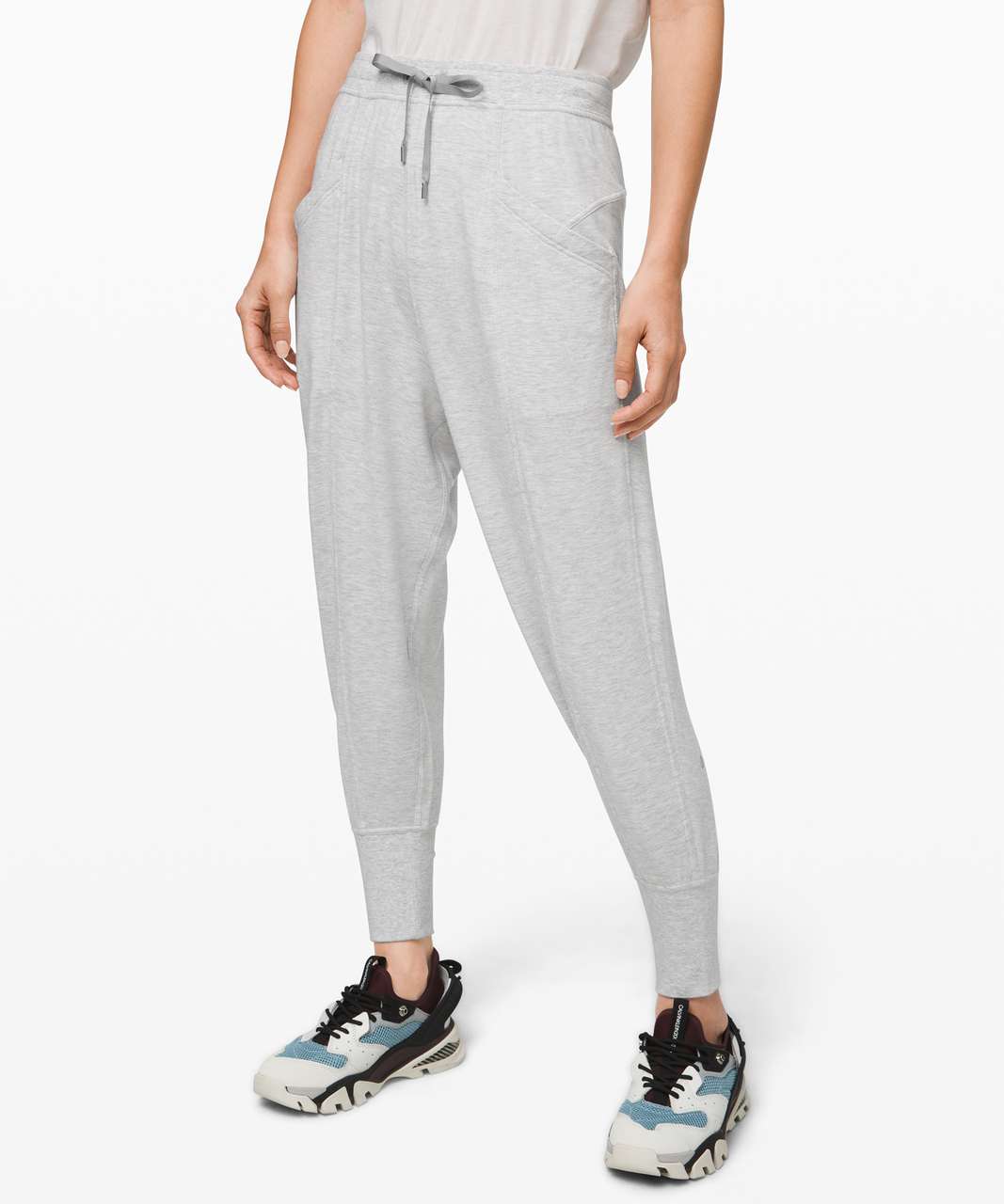 Lululemon Metro Miles Jogger - Heathered Graphite Grey - lulu fanatics