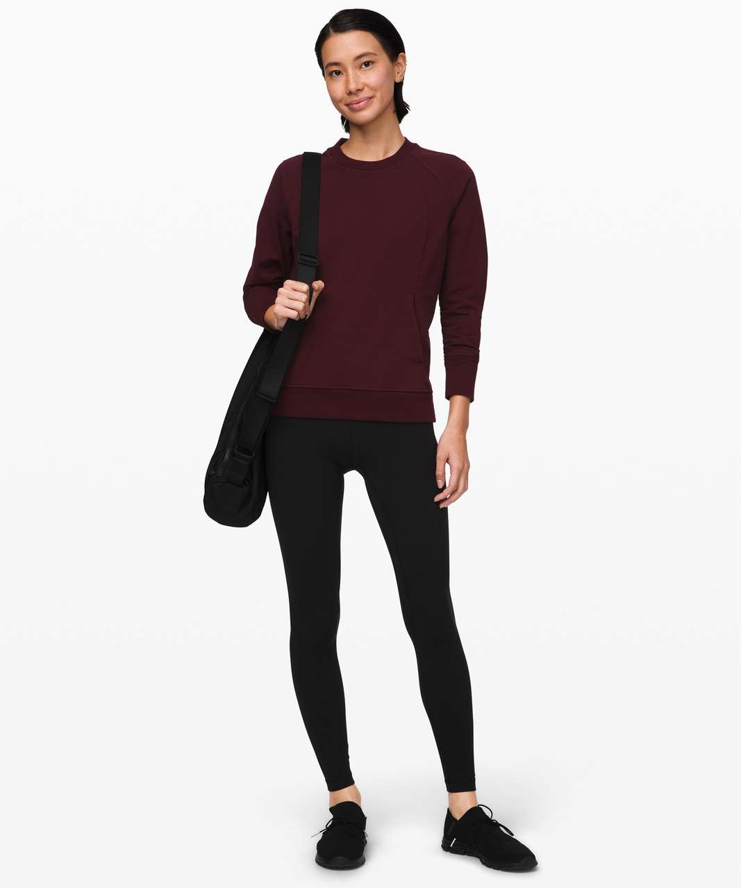 Lululemon Scuba Crew - Garnet