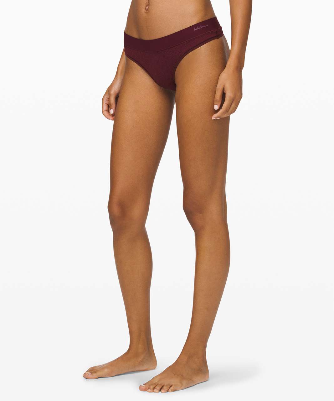 Lululemon Mula Bandhawear Thong *Lace - Garnet