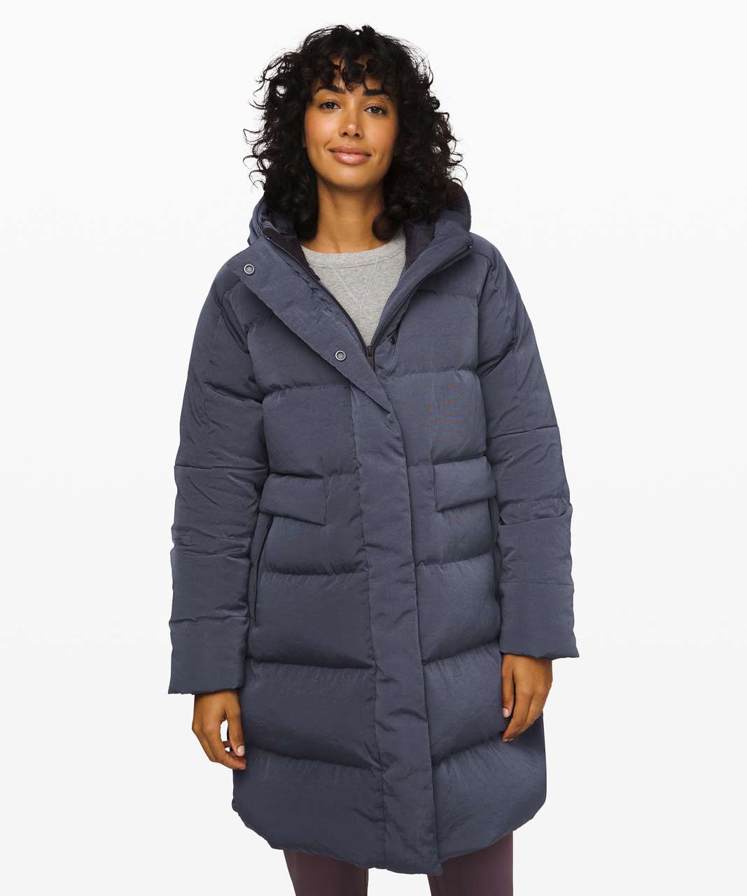 Lululemon In a Flurry Parka - Stone Blue