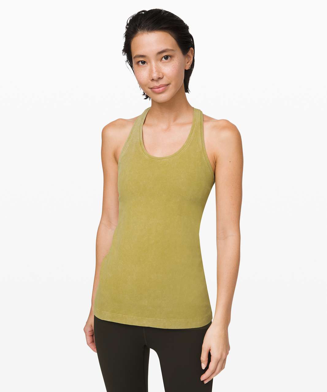 Lululemon Cool Racerback II *Nulu - Green Fern - lulu fanatics