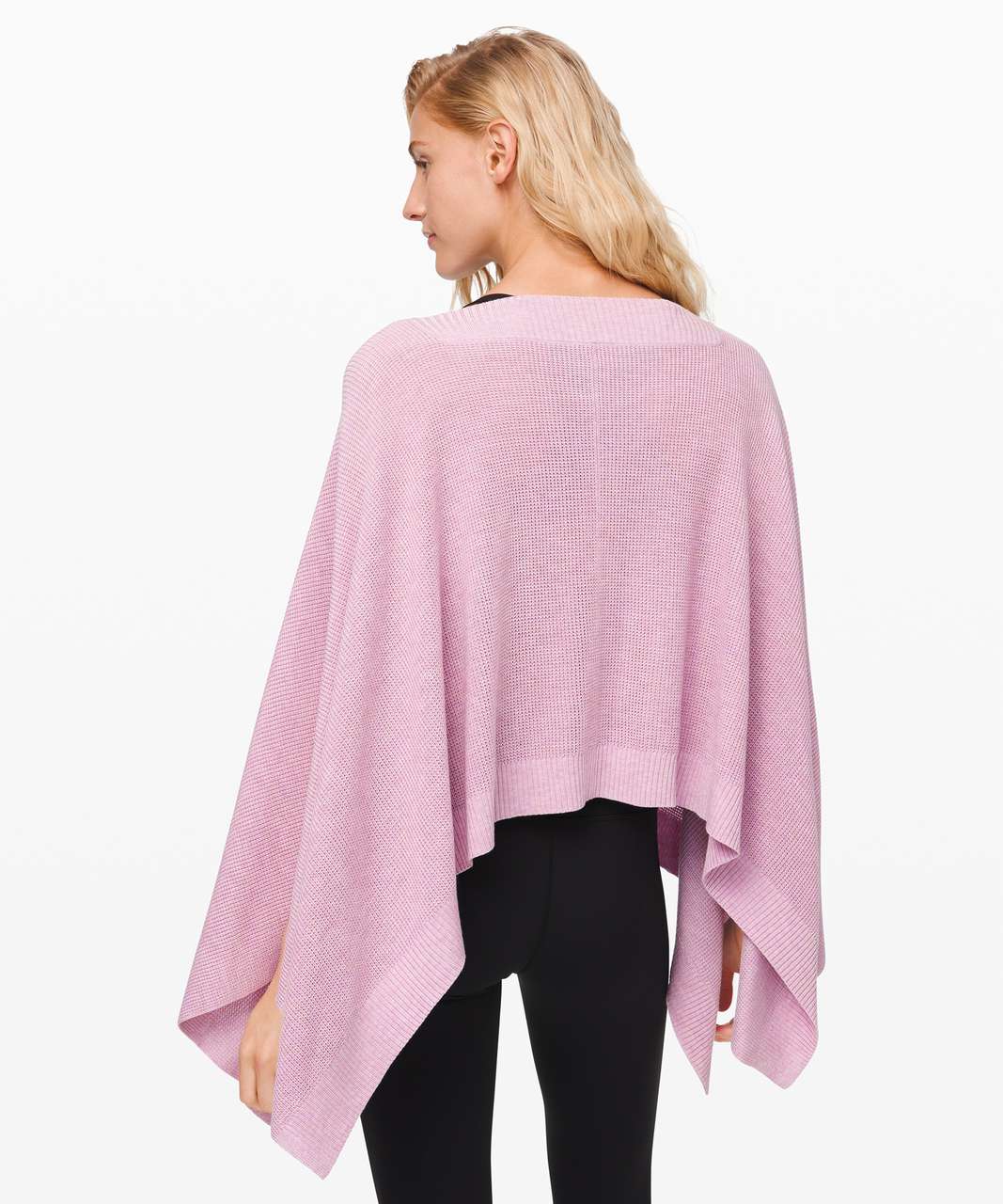 Lululemon Forward Flow Poncho - Heathered Pink Taupe