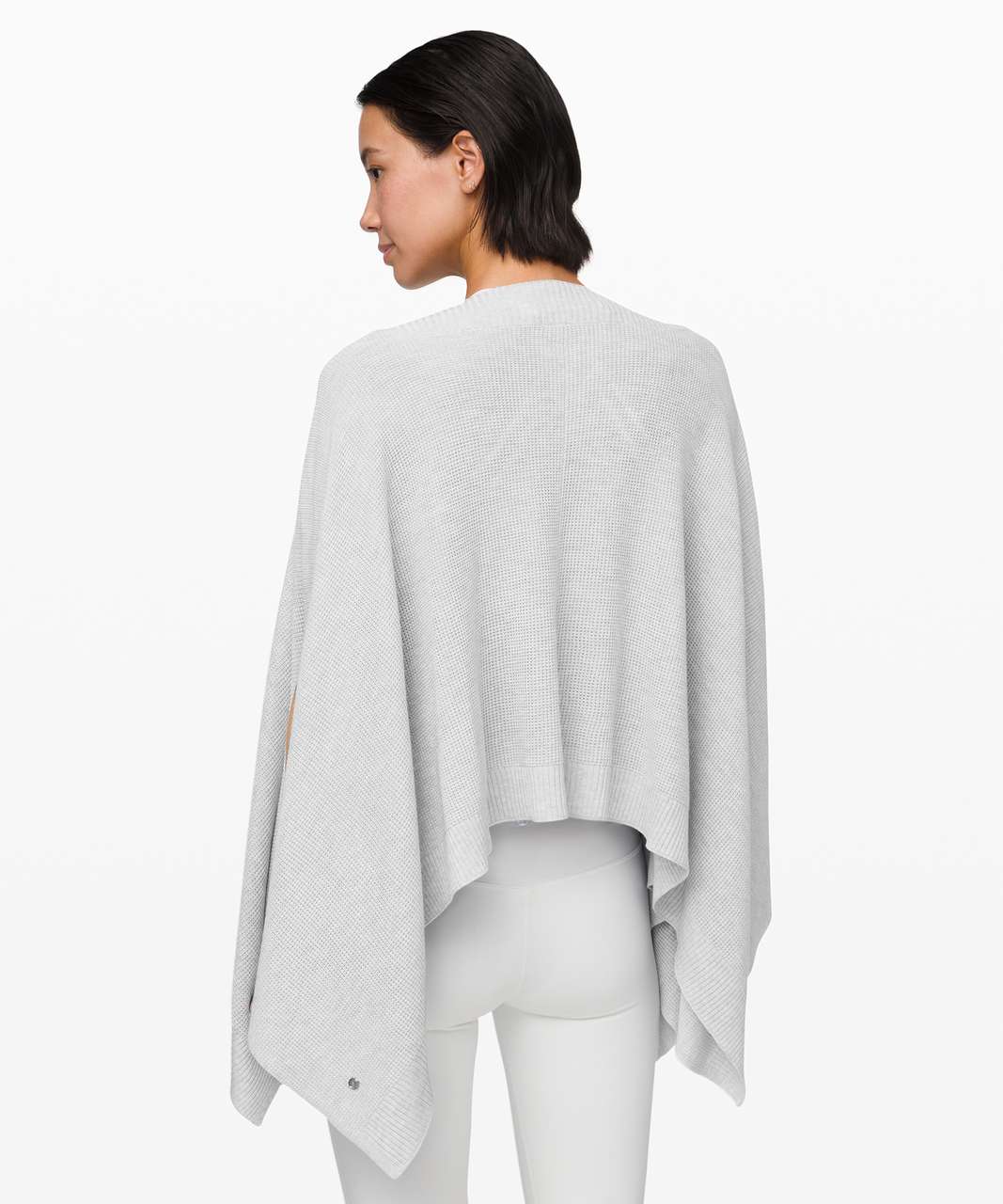 Lululemon Forward Flow Poncho - Heathered Core Ultra Light Grey