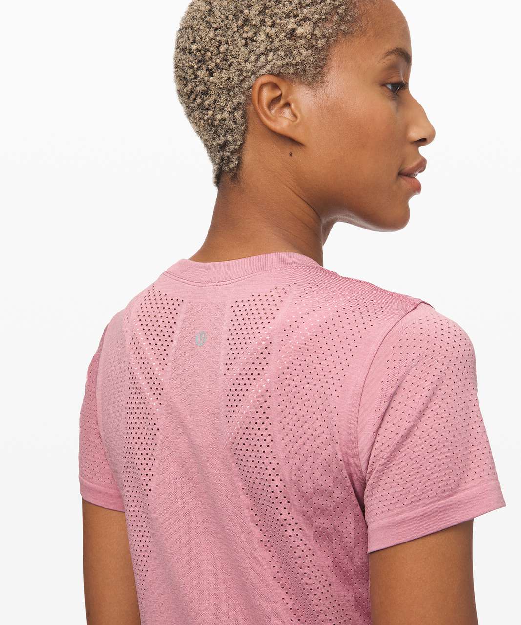 Lululemon Breeze By Short Sleeve *Fusion - Pink Taupe / Pink Taupe